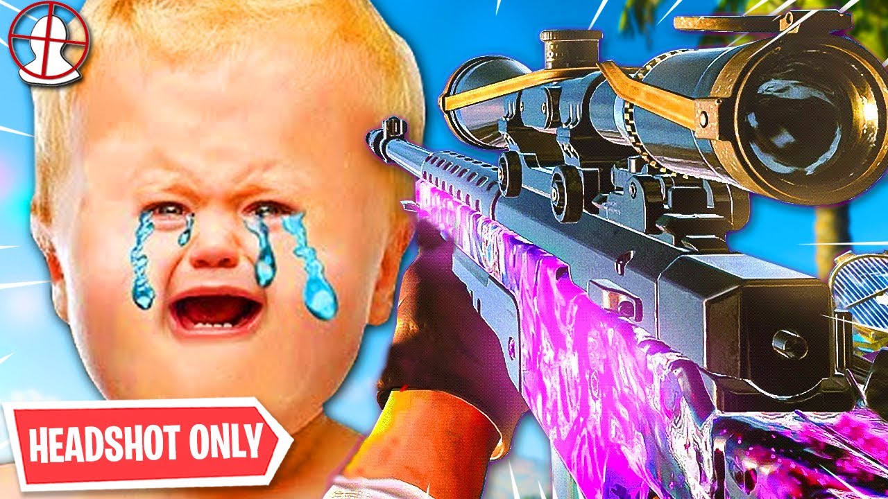 1V1 HEADSHOT ONLY TROLLING THE ANGRIEST KID ON COLD WAR! (Cold War 1V1 Trolling)