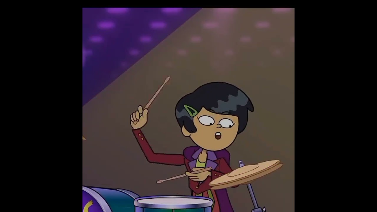 Marcy Wu in Broken karaoke 😍⚡💚 #short #amphibia #marcywu