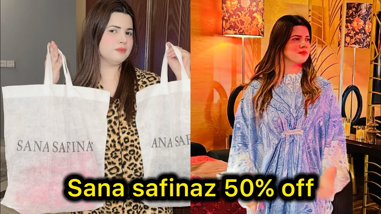 Sana safinaz 50% off sale | shopping day at dolmen mall