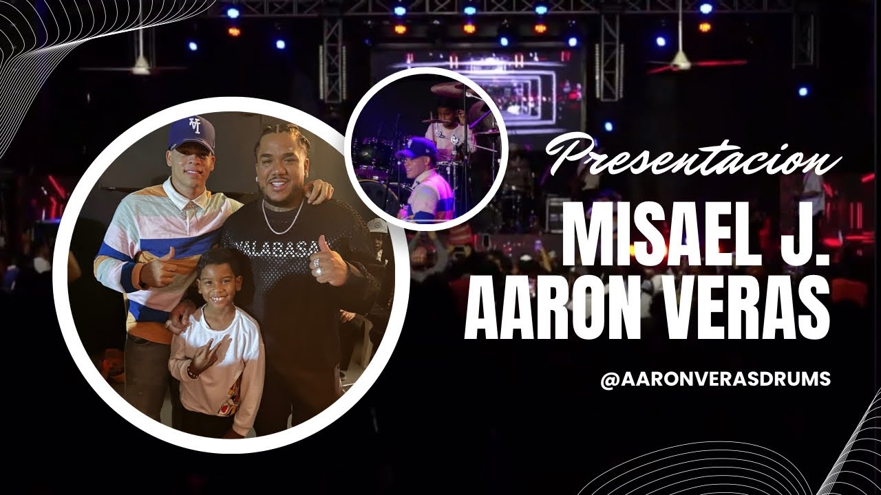 AARON VERAS SORPRENDE CON MISAEL J. EN PRESENTACION