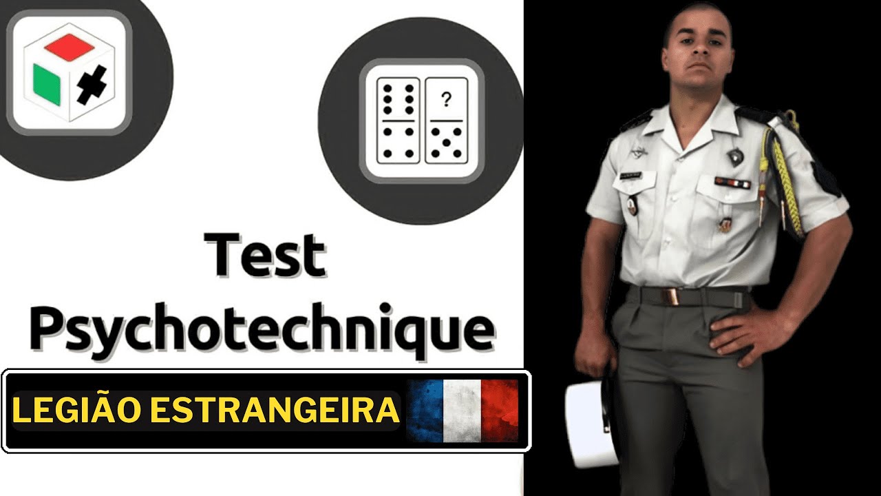 Como Eu Estudei Para o teste psicotécnico Da Legião Estrangeira.