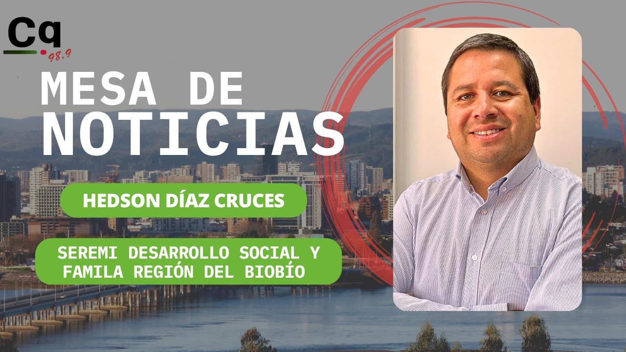 Hedson Díaz Cruces Seremi de Desarrollo Social y Familia regíon del Biobío