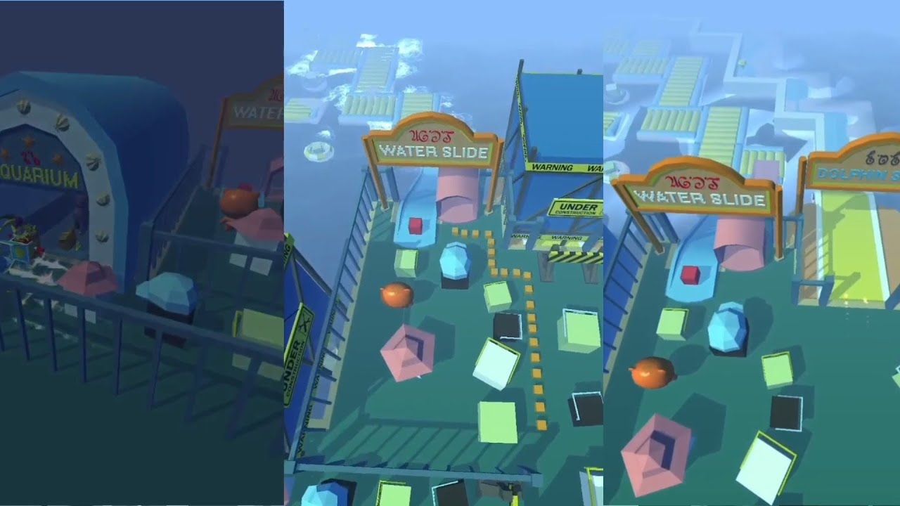 Dancing Line - The Amusement Park (ALL HIDDEN PATHS)