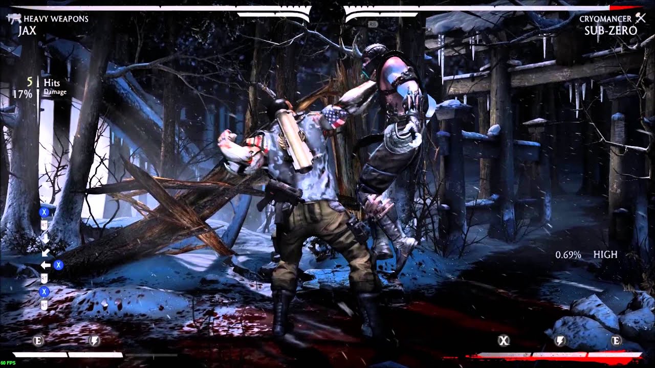 MKX Jax Easy 10 hit Combo