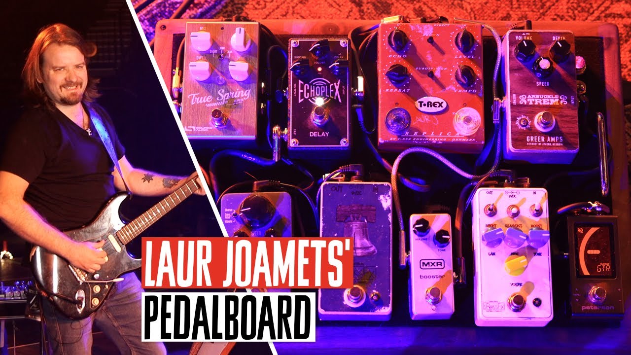 Laur Joamets' Pedalboard for Sturgill Simpson 2025 Tour