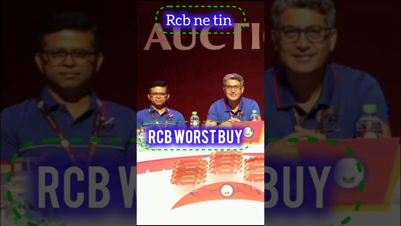 Rcb 2025 worst buy mega auction #Rcb#2025