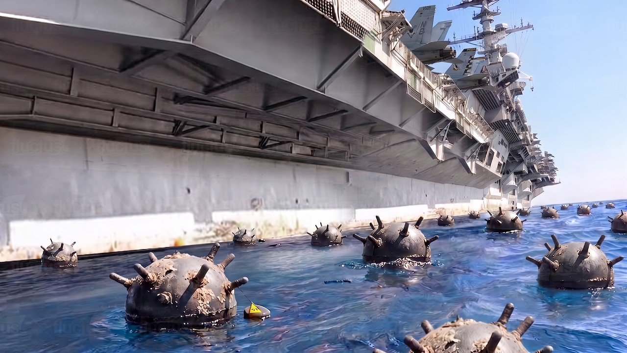The Scary Techniques US Navy Uses to Recover Enemy Mines Close to US Ships
