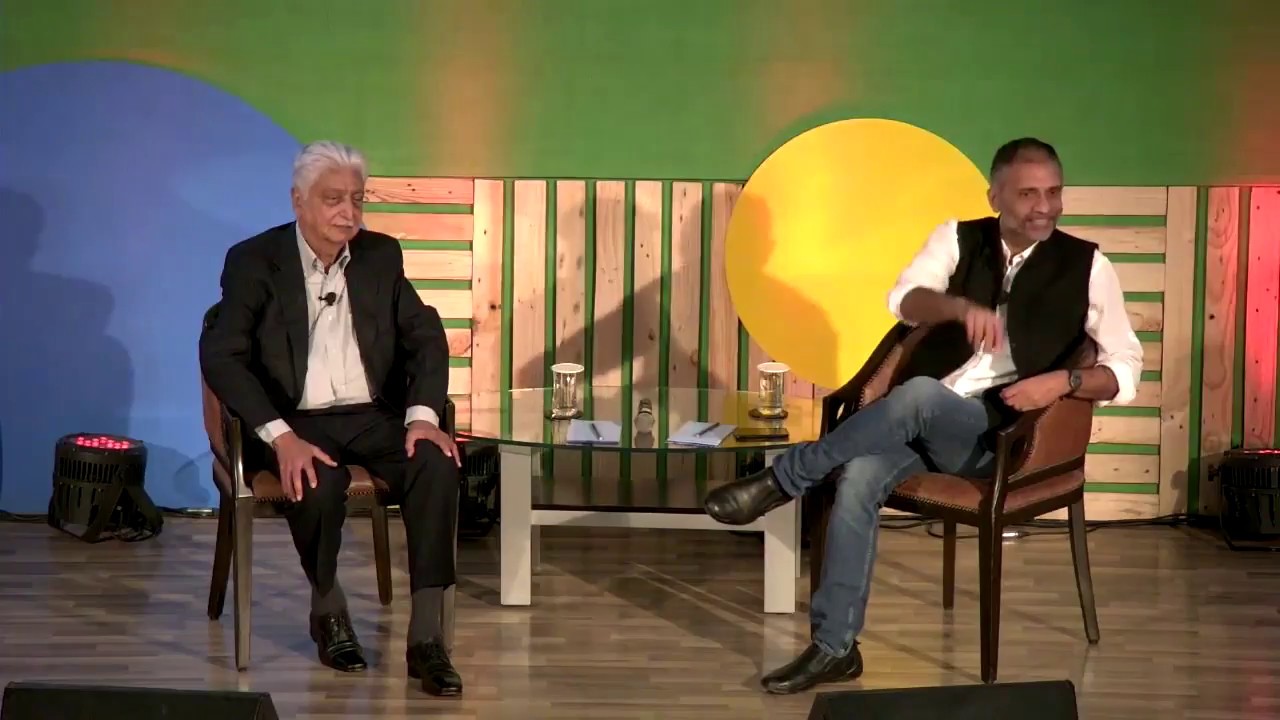 Wipro earthian awards 2017 - An Interactive Session between Chairman Azim Premji & the winning teams