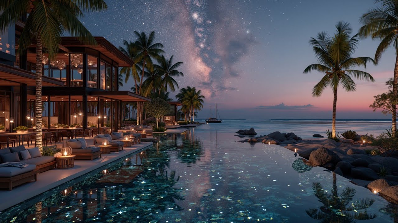 Sunset Deep House 2026 ~ Расслабляющая Летняя Ночь | Тропический Бич Хаус Вайбс