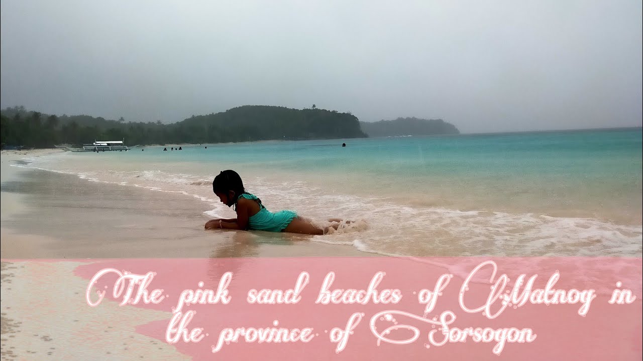 Subic&nbsp;Beach Pink-Sand Matnog,&nbsp;Sorsogon, Philippines