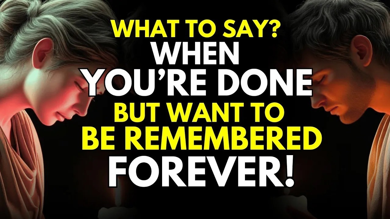 What to Say When You’re Done—but Want to Be Remembered Forever   Carl Jung & Stoicism