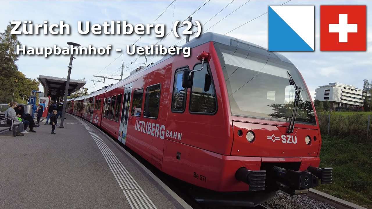 Zürich Uetliberg Bahn (2) Hauptbahnhof to Uetliberg (4K) October 2024 #swizerland #zürich #Uetliberg