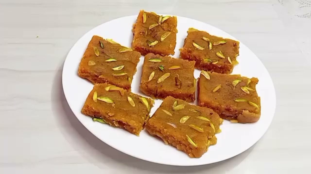 Besan Barfi Recipe | Gram Flour Burfi | Besan Halwa Recipe