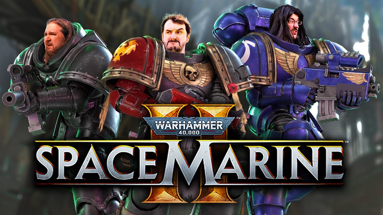 ON PURGE AVEC LES POTES !! -Warhammer 40,000: Space Marine 2- [ft. Benzaie et Seb du Grenier]