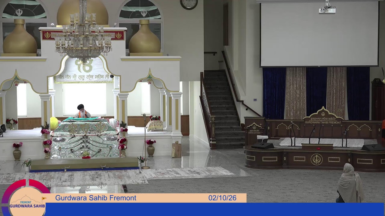 Gurdwara Sahib Fremont Morning Diwan 2026-02-10