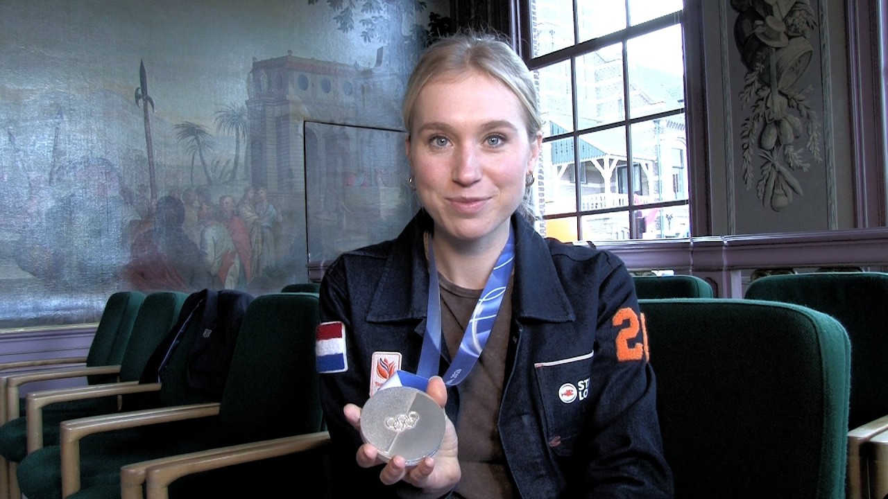 Huldiging Merel Conijn