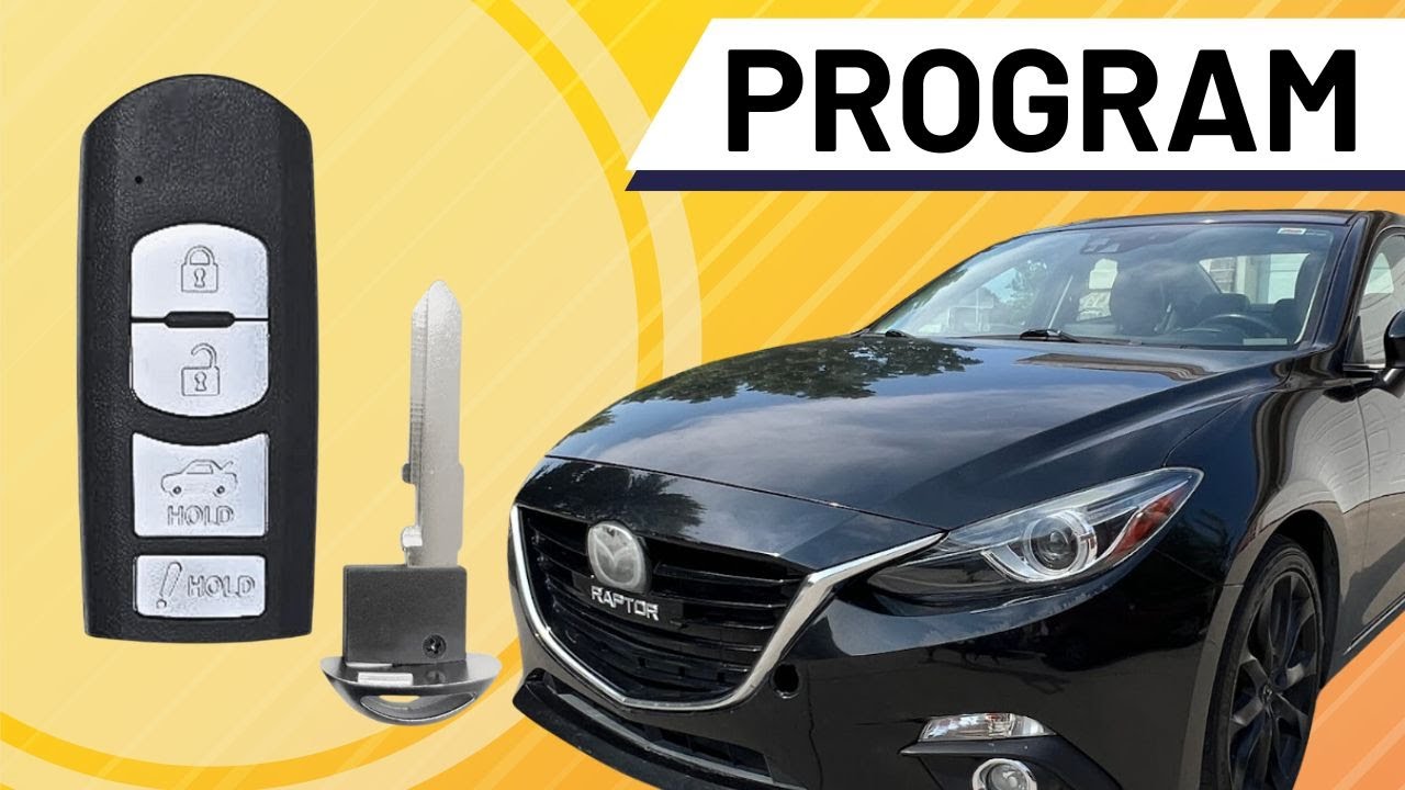 Запрограммируйте свой брелок Mazda дома (легко)