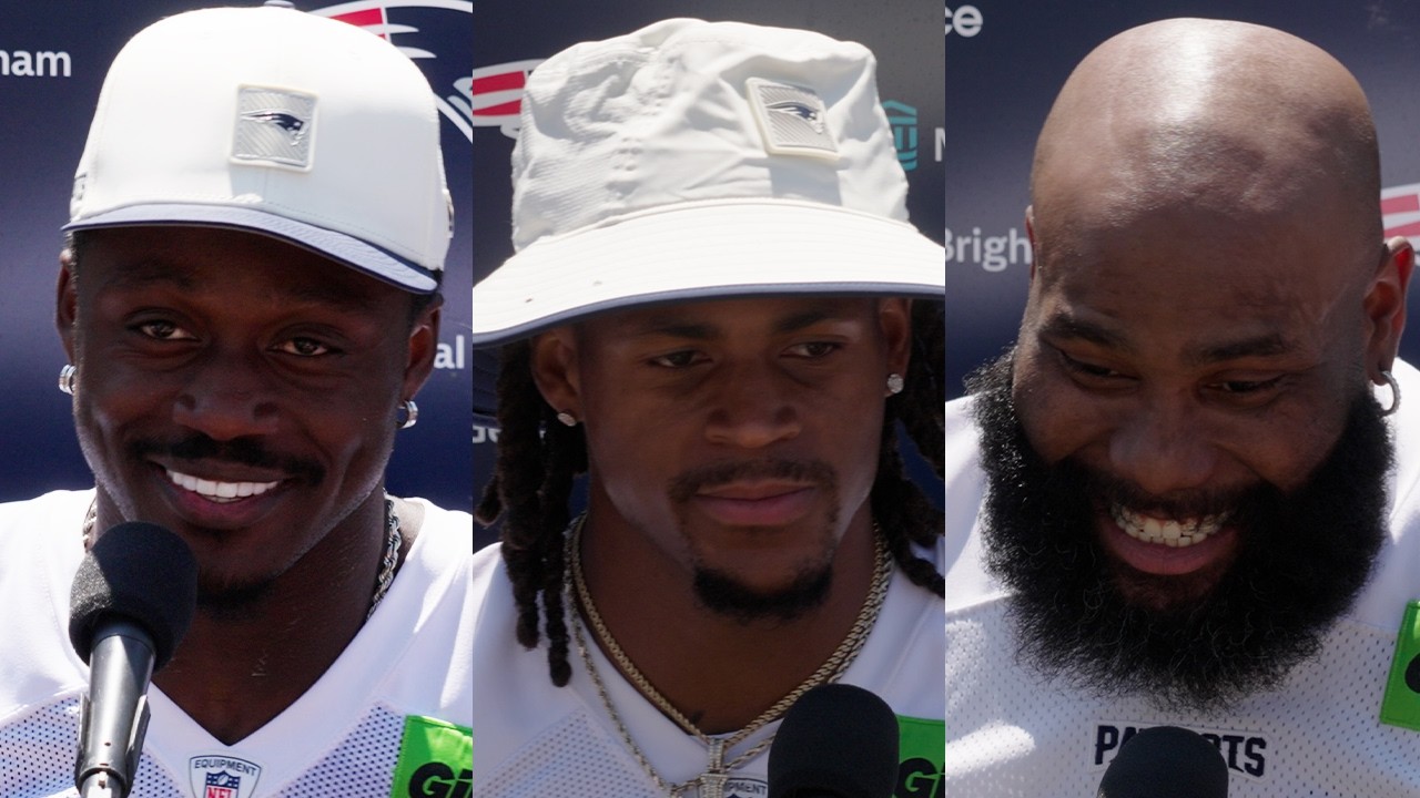A.J. Brown, DeMario Douglas, Morgan Moses & More Address the Media | Patriots Press Conference
