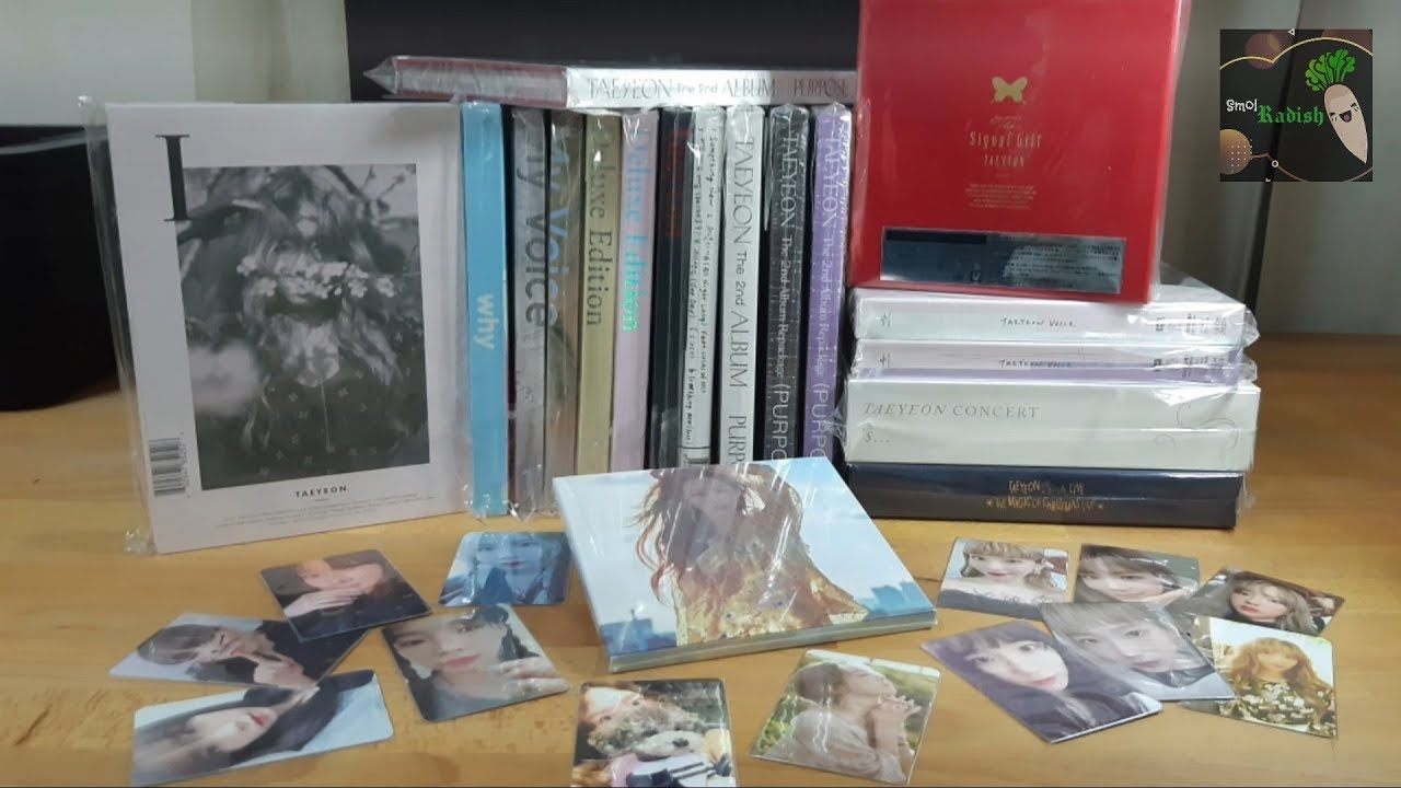 TaeYeon (SNSD) Album Collections + Limited Edition