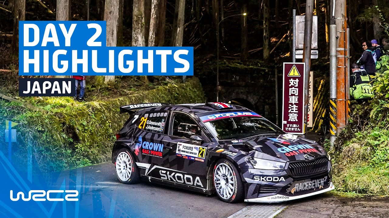 WRC2 Day 2 Highlights | WRC FORUM8 Rally Japan 2025