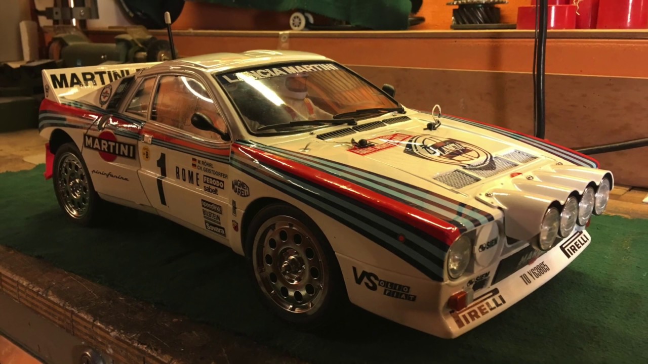 TAMIYA  1\10 LANCIA 037 RC  ASSEMBLING AND UPGRADING