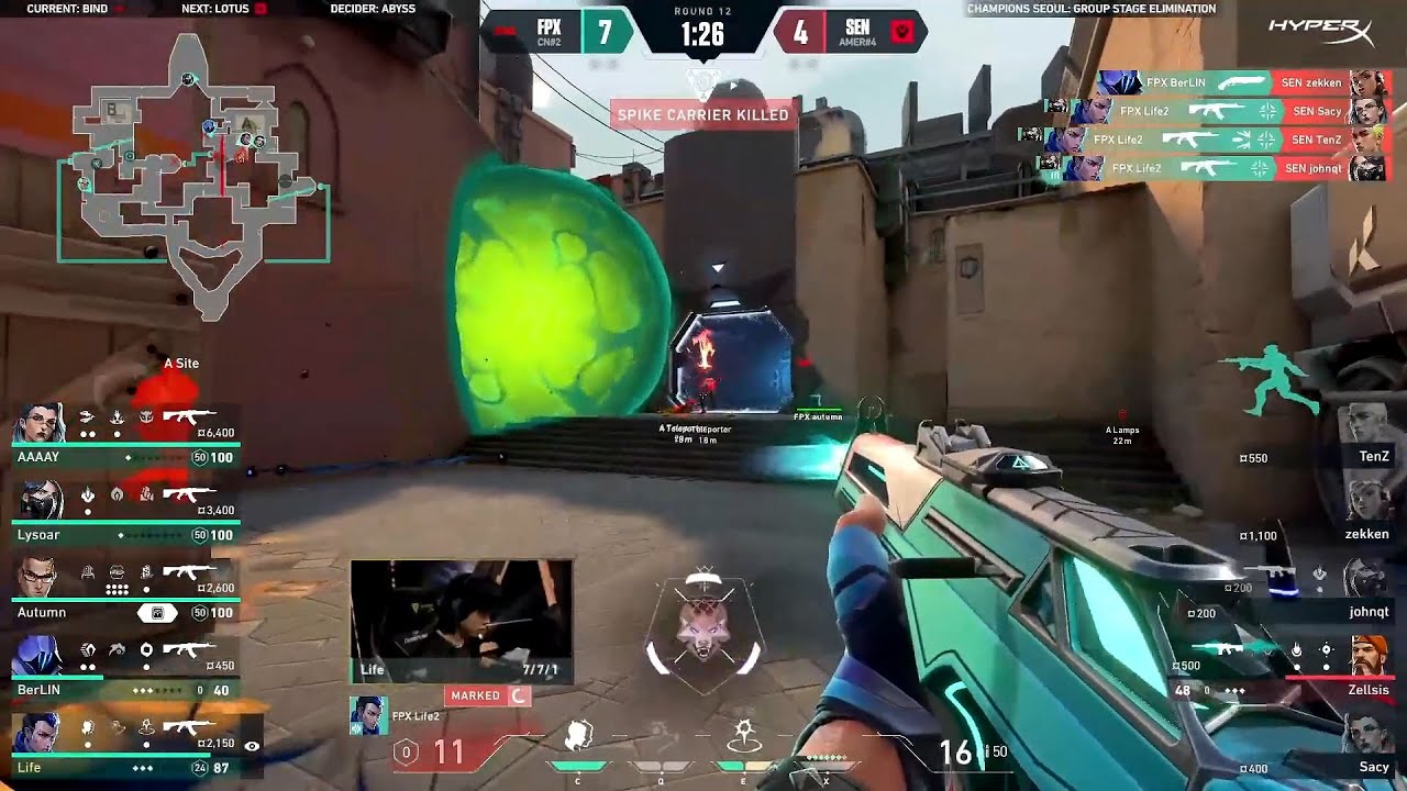 Life CRAZY 3K SPRAYDOWN 🤯 | VCT Champions Seoul - FPX vs. SEN
