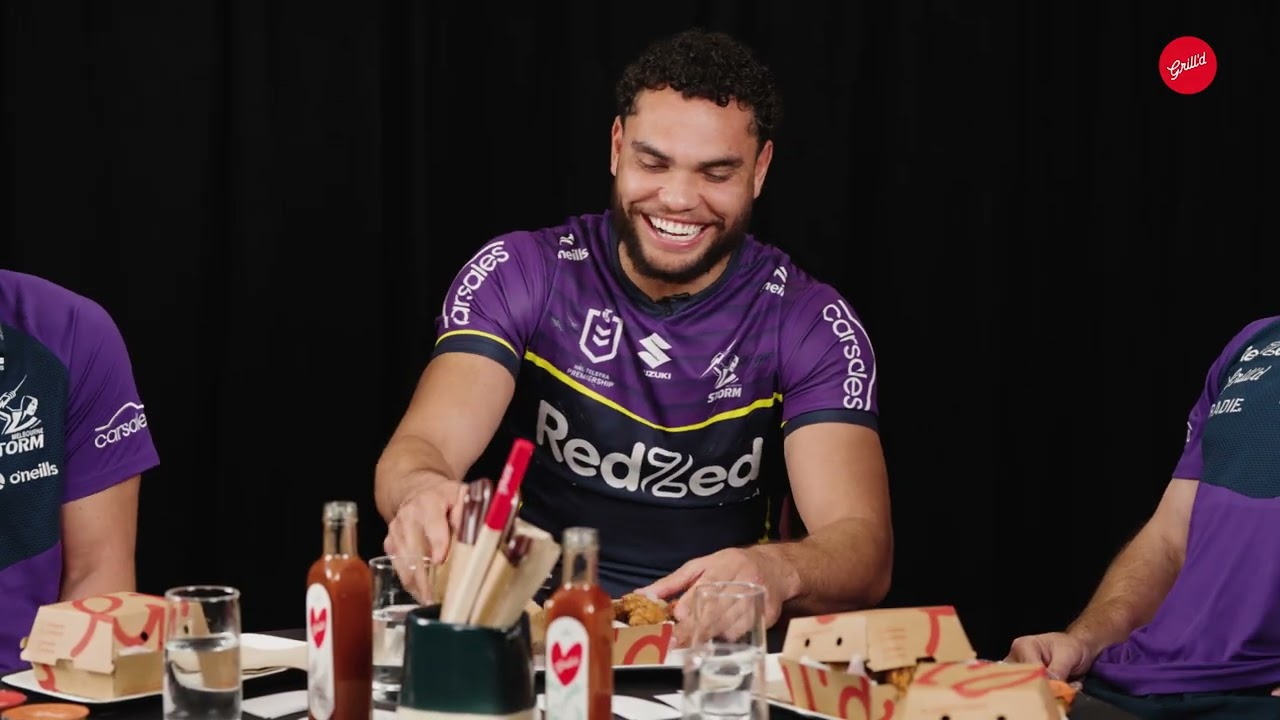 Melbourne Storm Hot Seat 🥵 | Presented by Grill'd