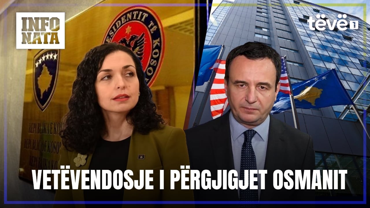 INFONATA: “PRISHET BINOMI I SHPRESËS” - PËRBALLJA E ASHPËR OSMANI - KURTI - 10.03.2026 @teve1