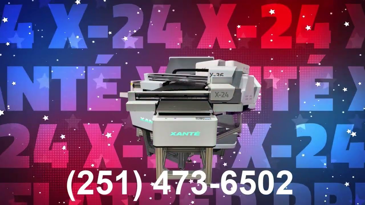 УФ-планшетный принтер Xanté X-24