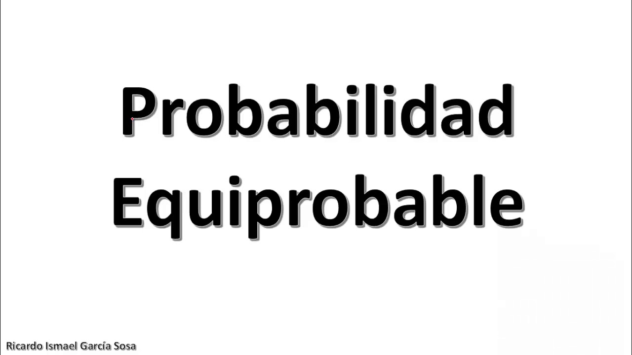 probabilidad equiprobable