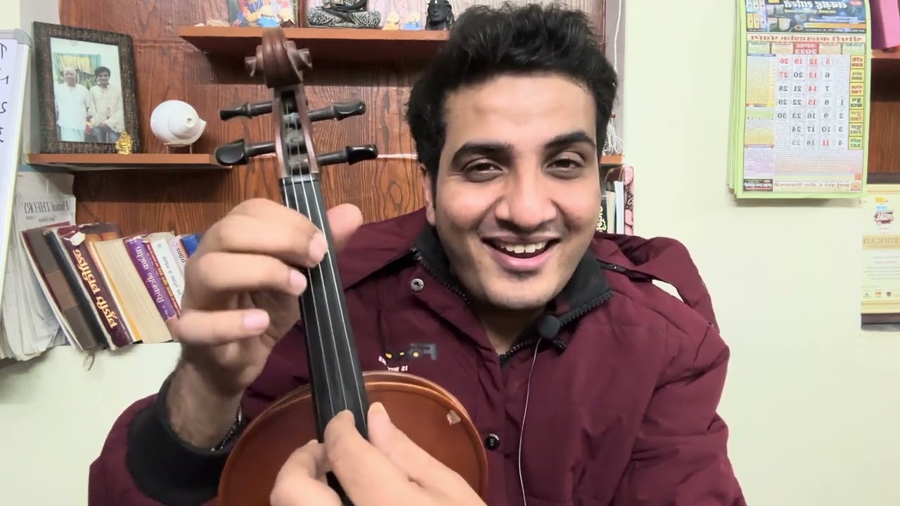 Learn Violin / Famous Sholay Mouthorgan Tune