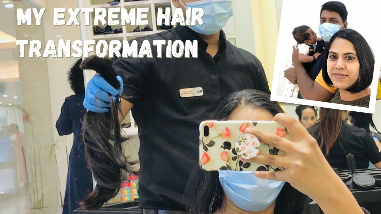 My hair transformation | Mumma Baby Day Out | #lulumallkochi | Paragon biriyani #hairtransformation