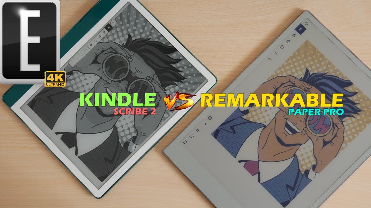 Remarkable Paper Pro vs Kindle Scribe 2 Comparison