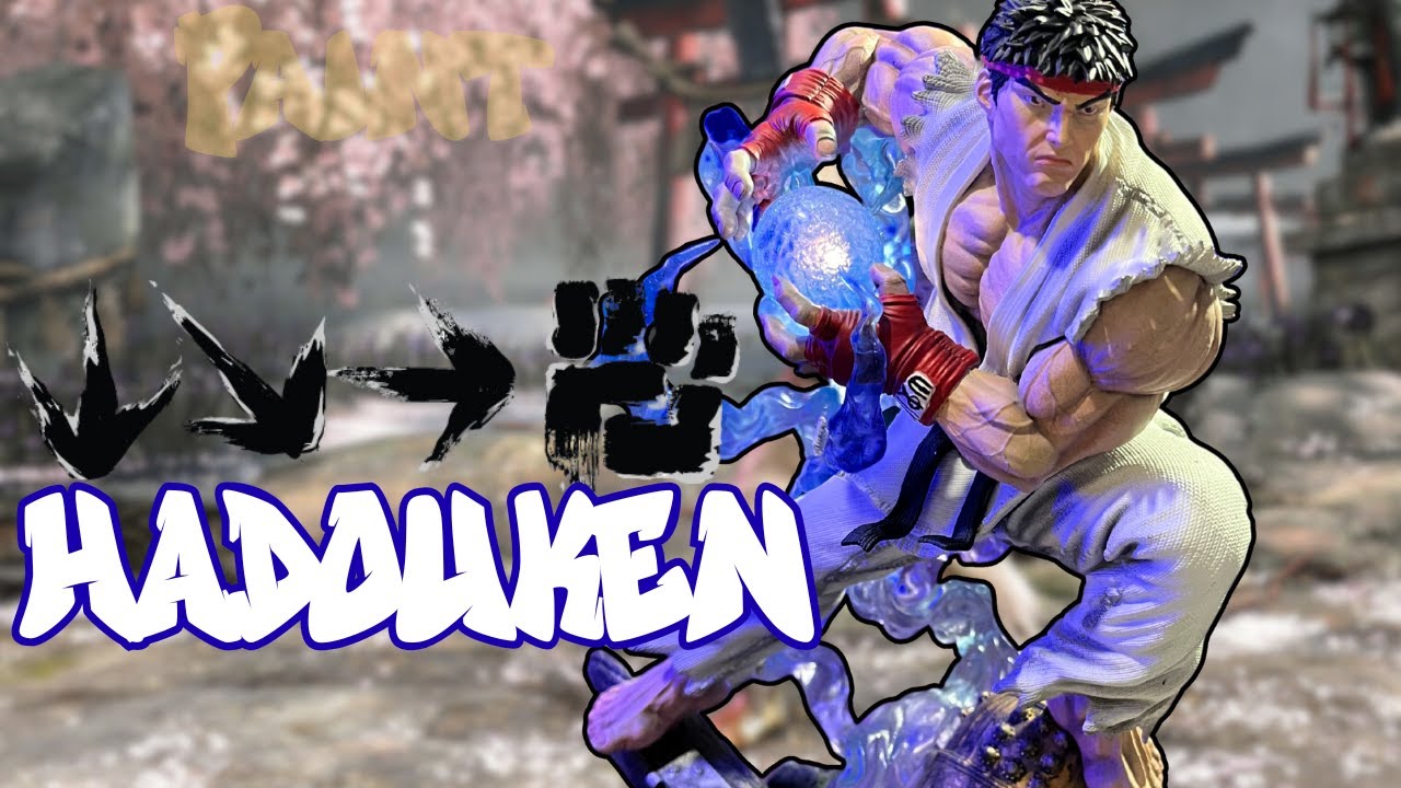 Pintei o Ryu com seu Poderoso Hadouken!!!!