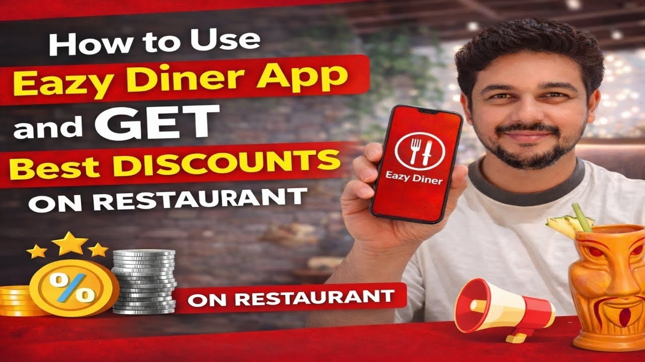 How to Use the Eazy Diner App & Get the Best Restaurant Discounts 💰🍽️ #restaurantdiscount