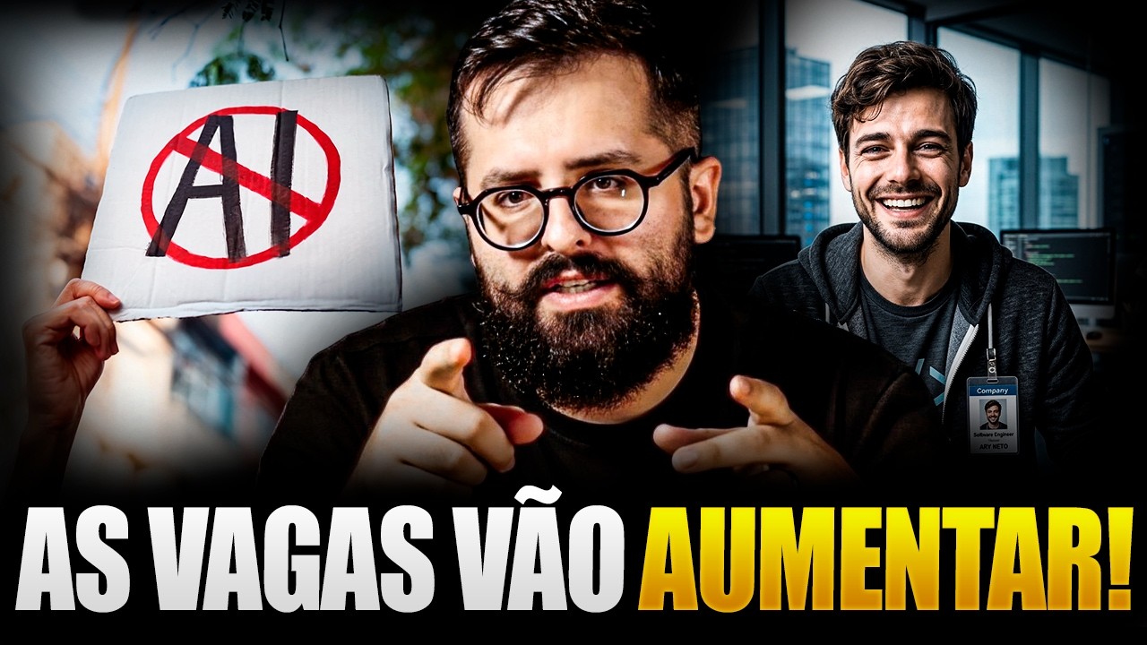 🚨 A Ia Est&aacute; LONGE DE SUBSTITUIR os DEVS (Pior do que TODOS Pensavam)