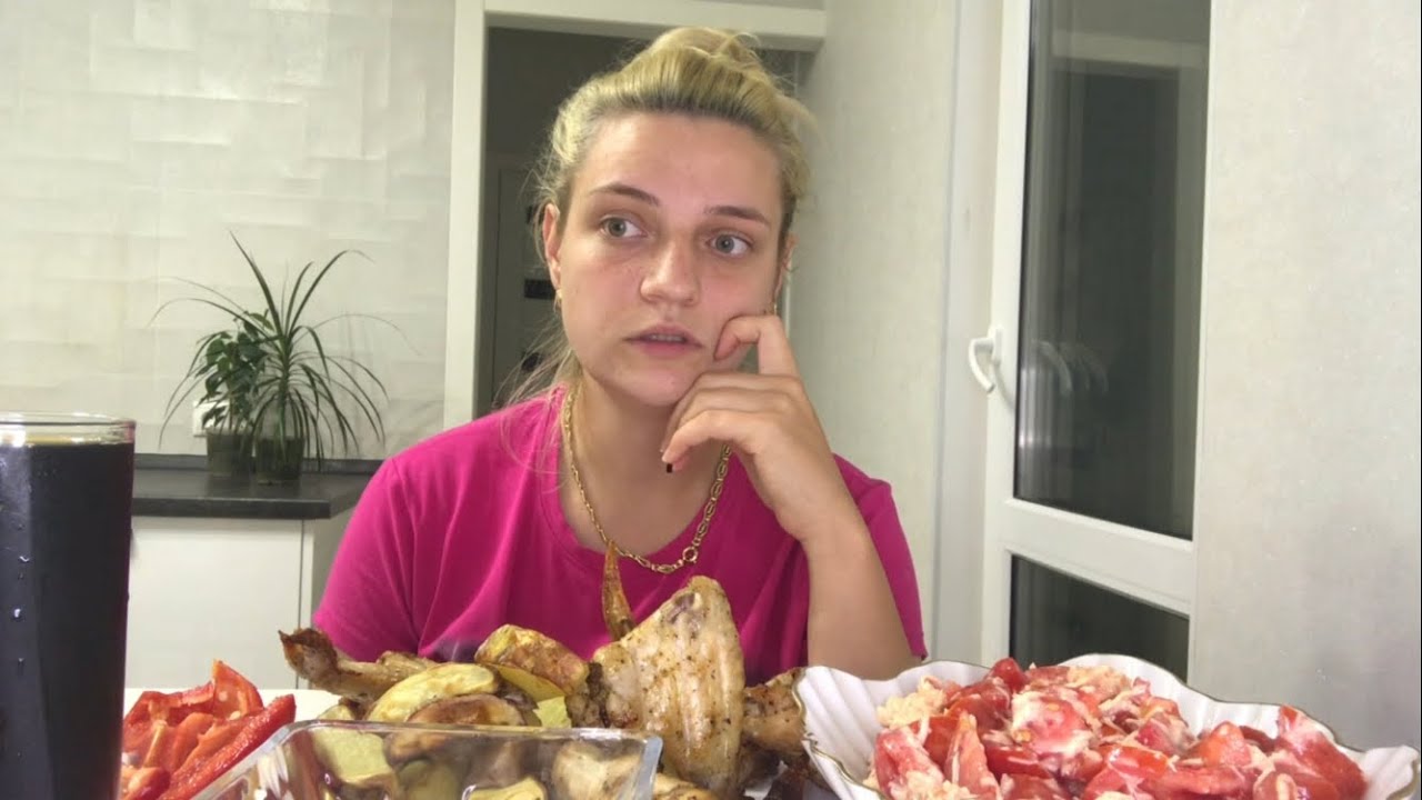 Мукбанг!!!Крылышки!!!