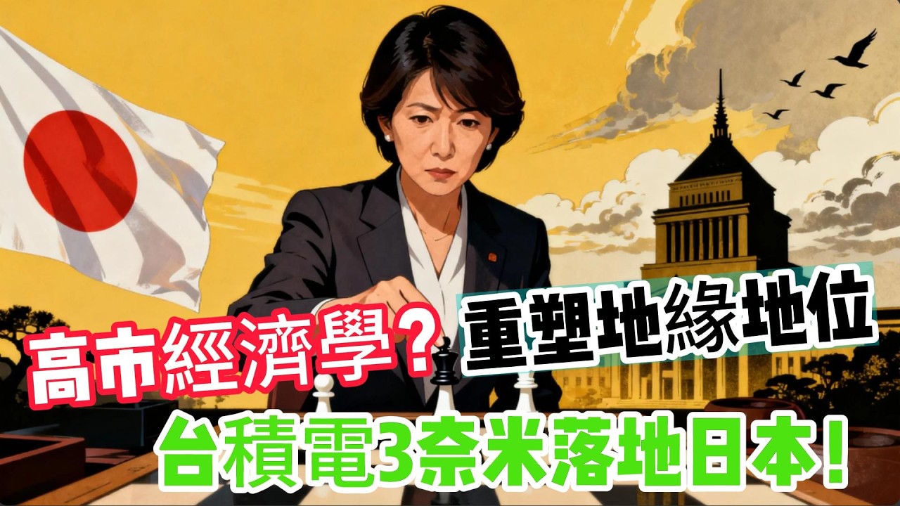 高市經濟學改写亞太格局！日本與一灣深度綁定，半導體+無人機藏著大國博弈密碼