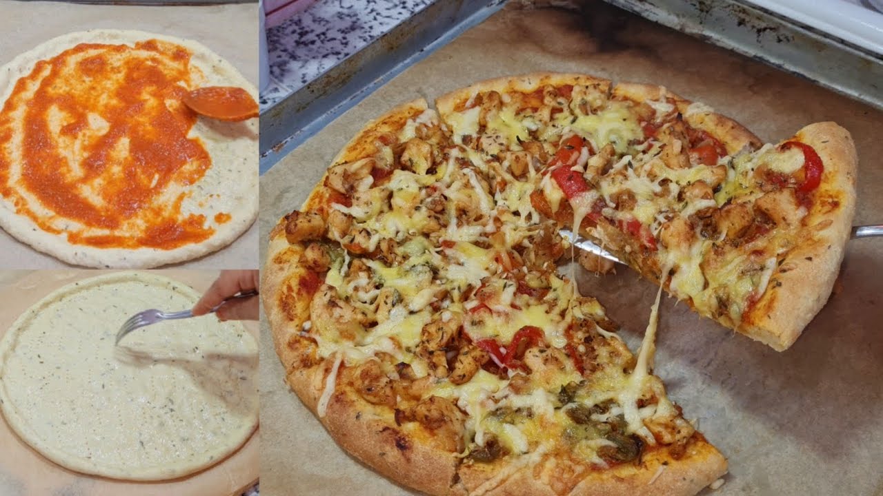 البيتزا الإيطالية 🇮🇹 أسهل و أنجح بيتزا اقتصادية بكمية وفيرة متفوتيهاش 😋🤫