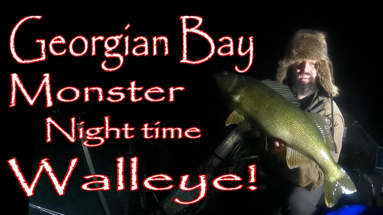 Georgian Bay Night Time Walleye!
