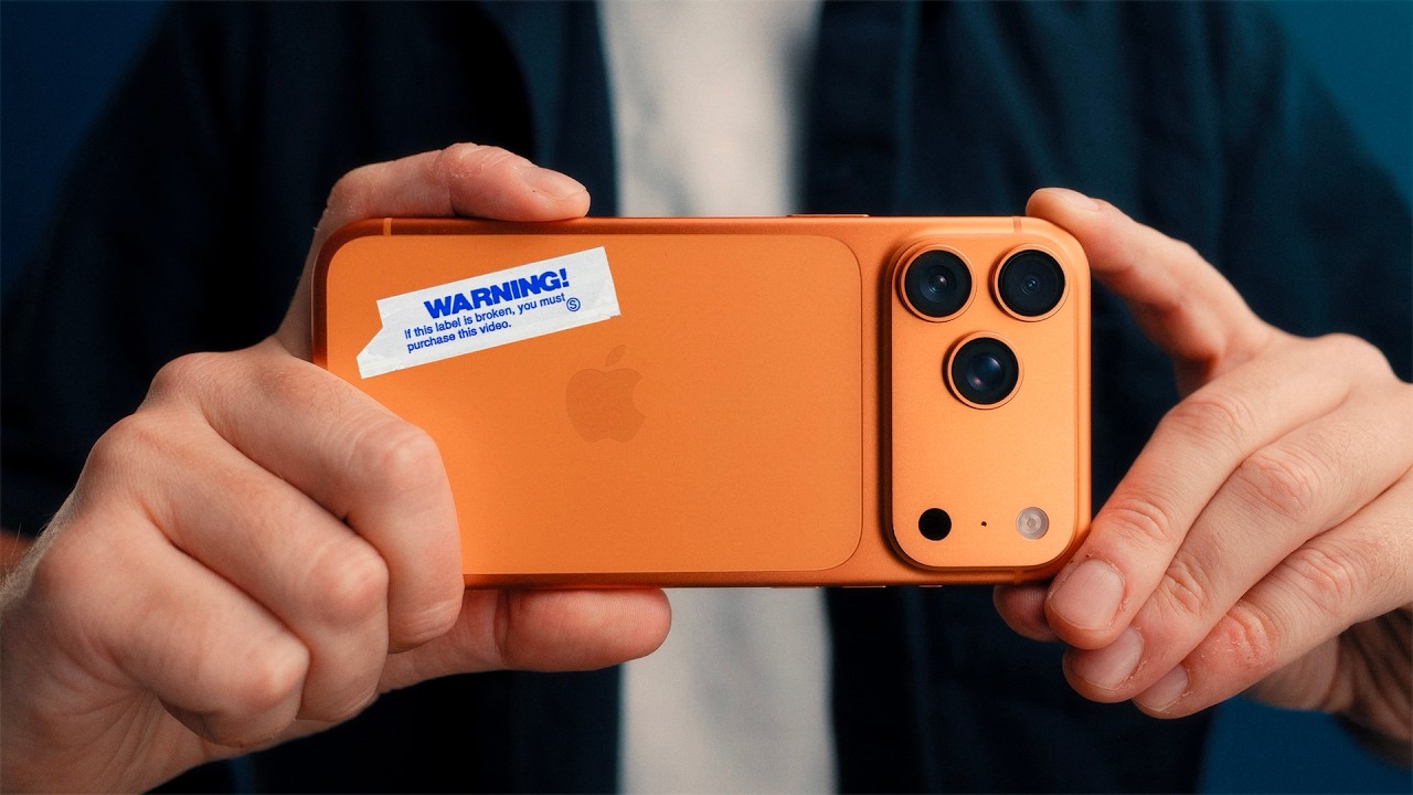 IPHONE 17 PRO È UNA BOMBA