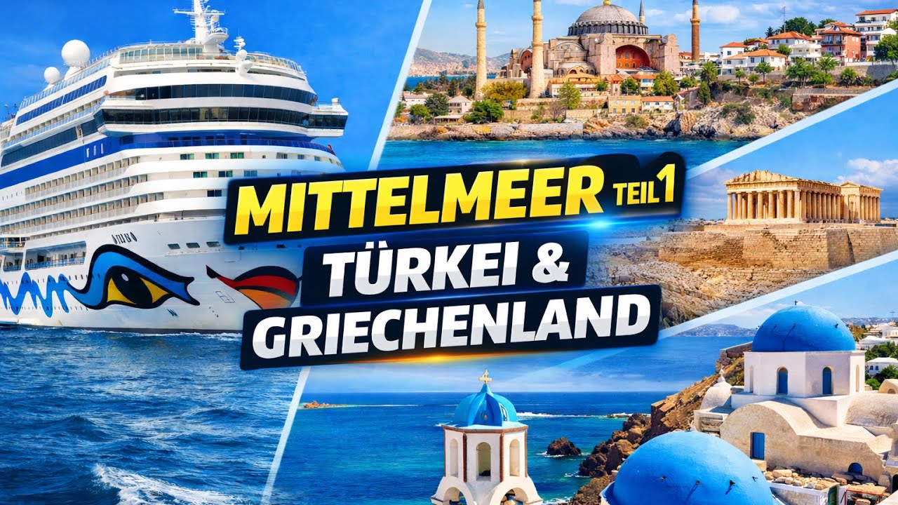 AIDAblu Transreise Teil 1 , Marmaris, Heraklion und Malta