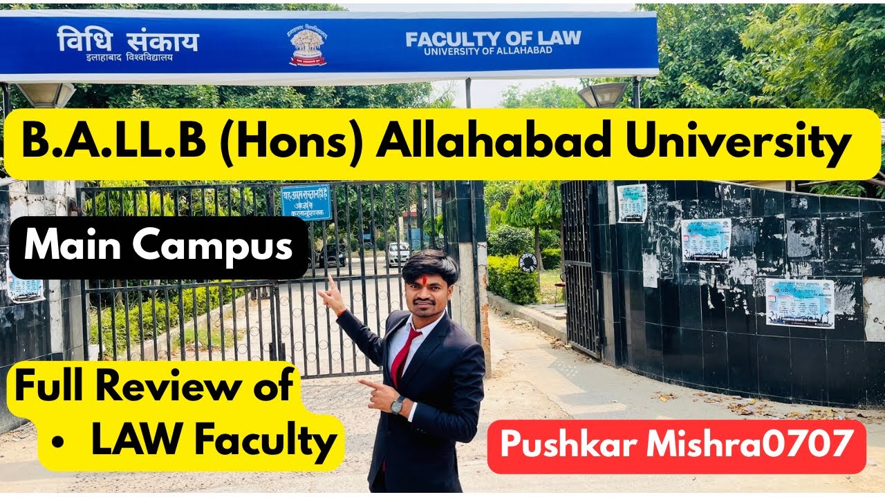 Full details of Law Faculty BALLB(Hons) |University of Allahabad 🏫🎓