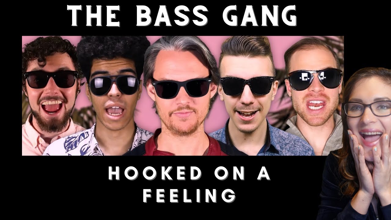 The Bass Gang - Hooked on a Feeling | Acapella Cover ft. Tim Foust | Music Reaction |