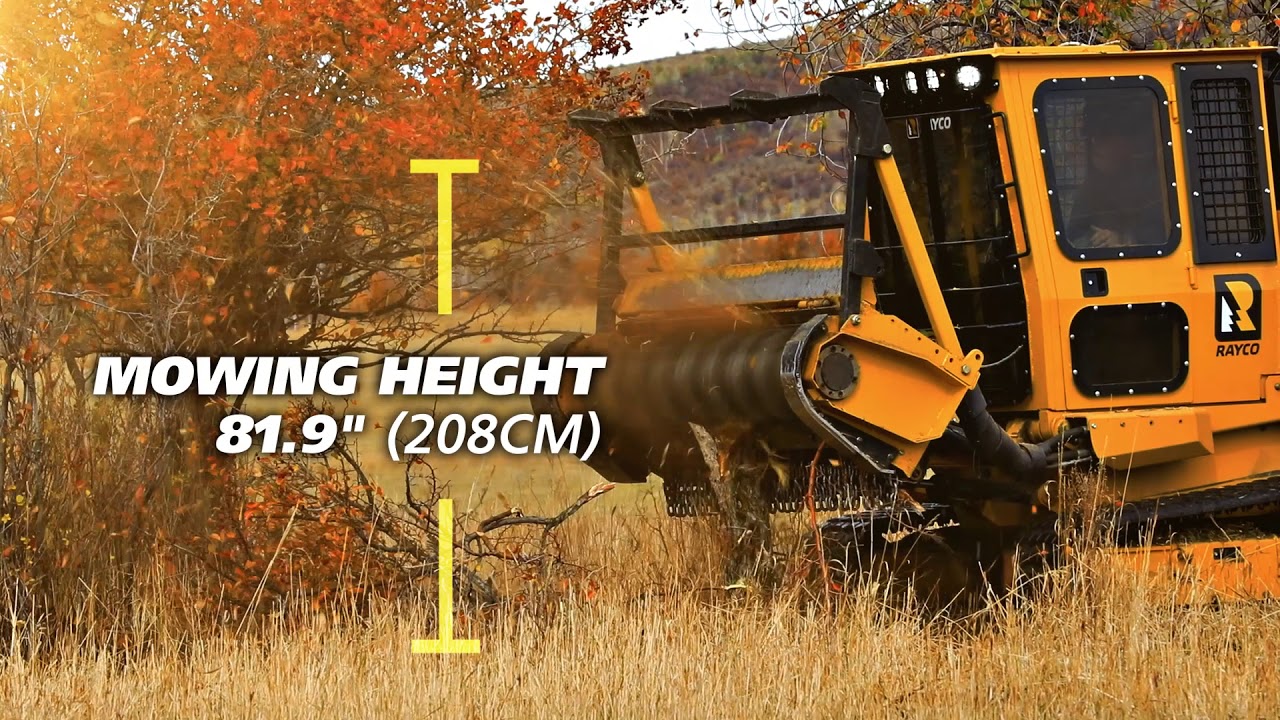 Rayco by Morbark C120 Forestry Mulcher Walk Around