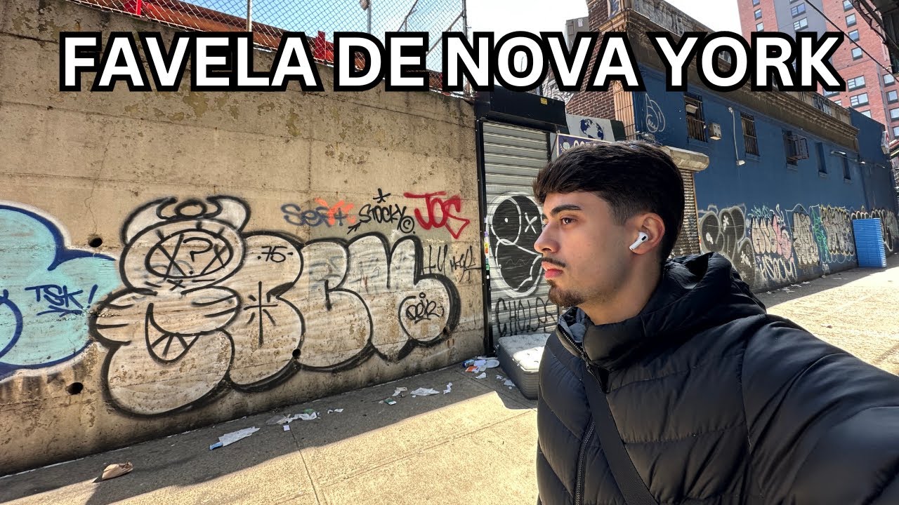 Fui na região mais pobre de Nova York e me surpreendi...
