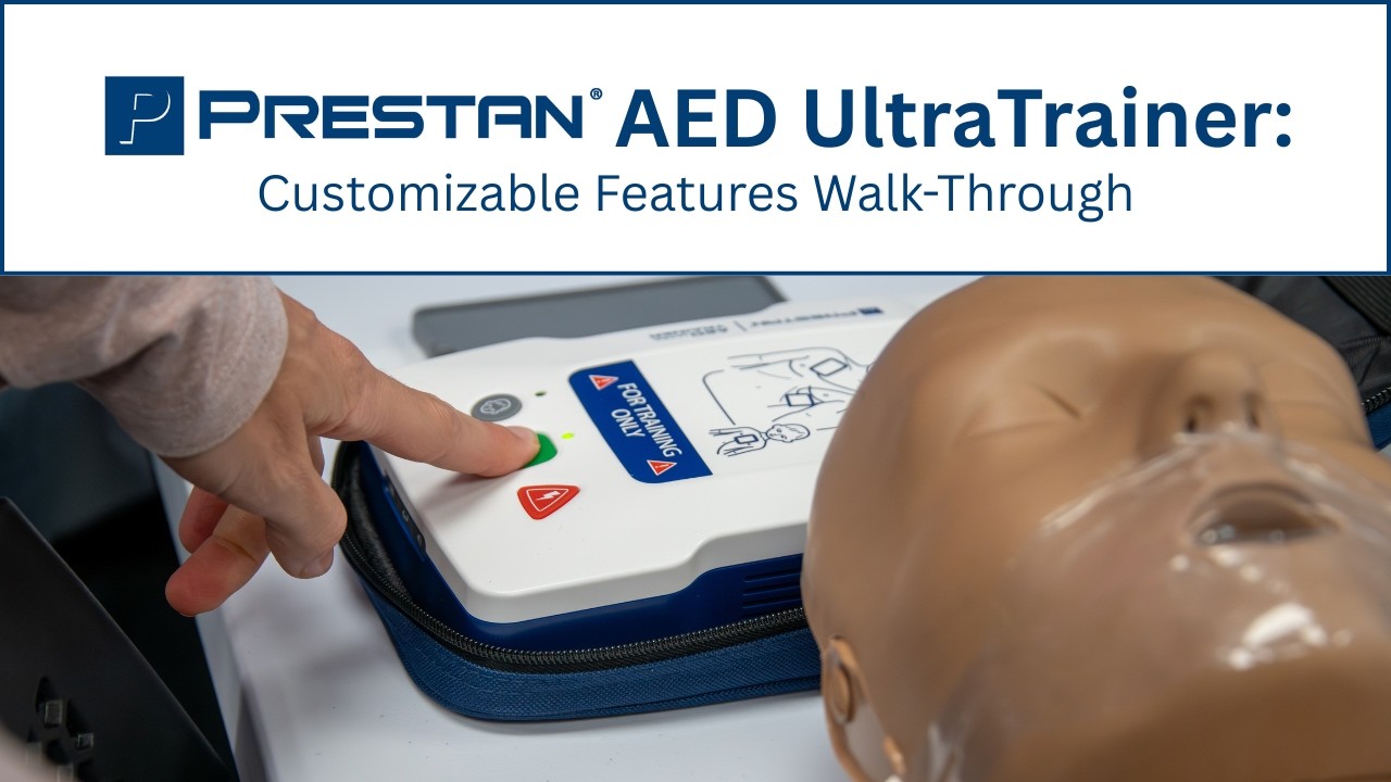 PRESTAN AED UltraTrainer | Customizable Features Walk Through