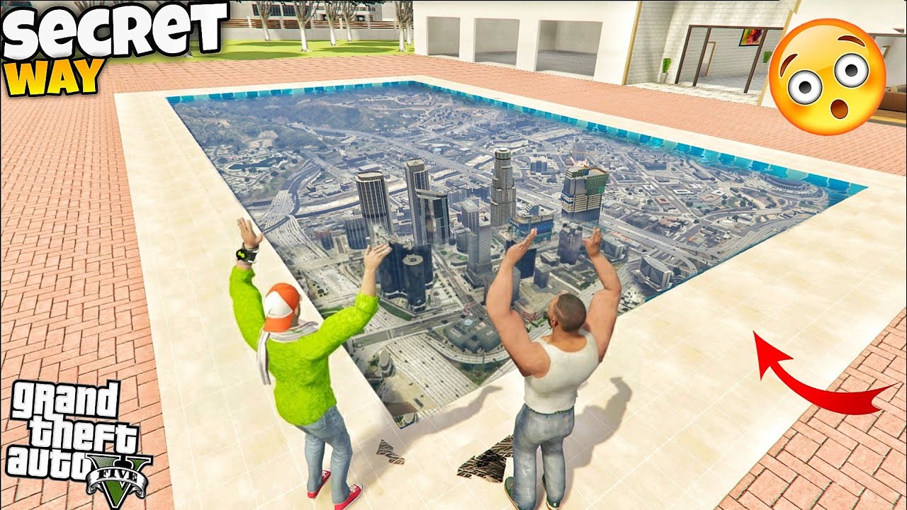 Indian Theft Auto Jack house ke swimming pool me Franklin Jack Ko Mili Gta5 ki City Lekin kaise?..😱