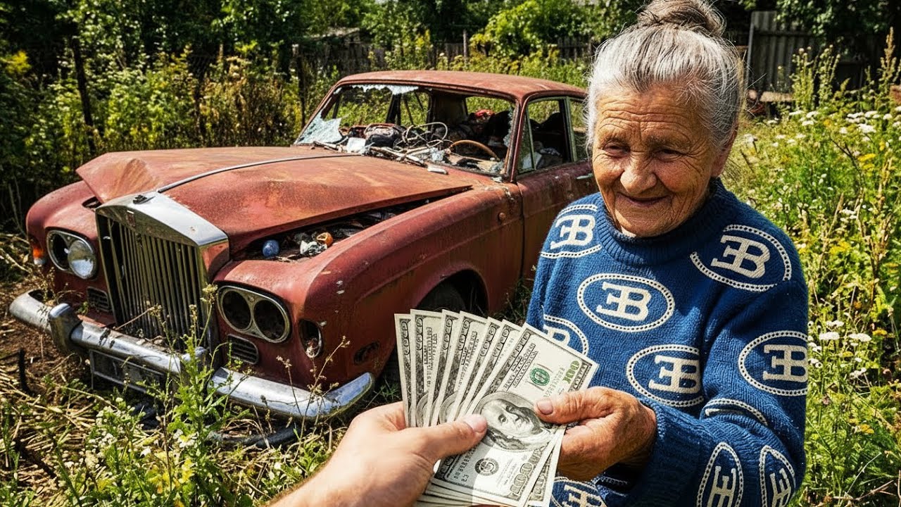 I Bought $600 OF A DESTROYED 1966 ROLLS-ROYCE — EXTREME RESTORATION Backyard Find to Perfection