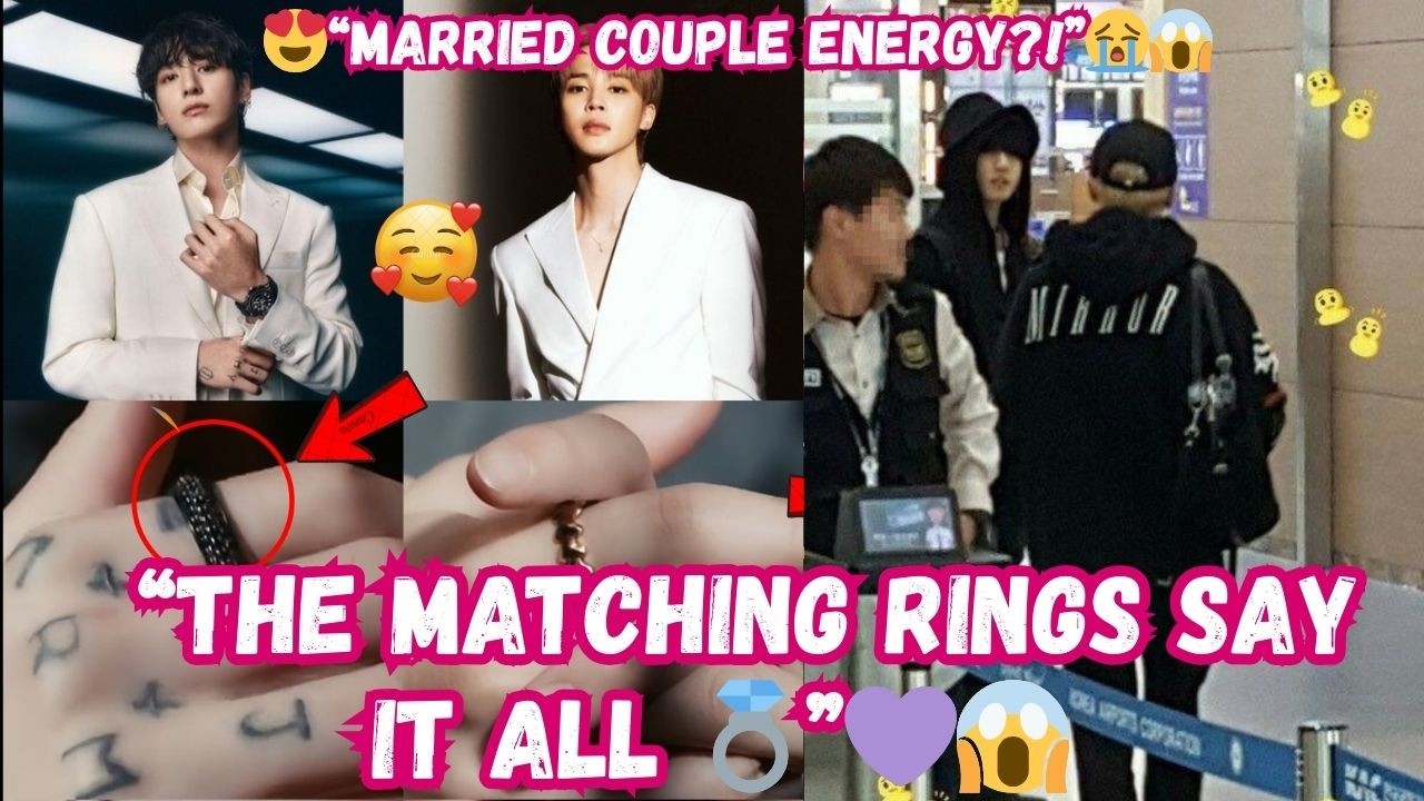 Кольца, взгляды, энергия 💍 Почему Чимин и Чонгук кажутся больше, чем просто участниками группы 💞